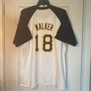 Majestic Neil Walker Pittsburgh Pirates jersey t-shirt MLB size XL